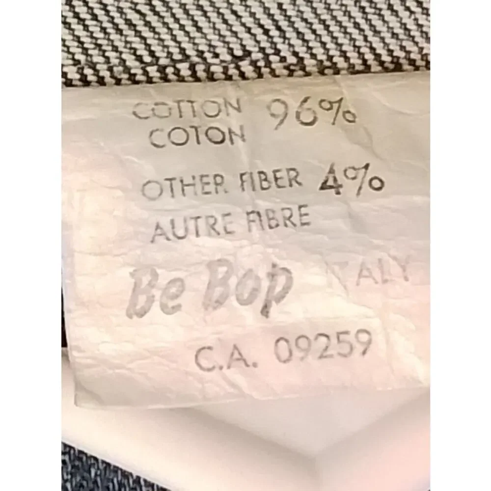 Be Bop; Jean jacket